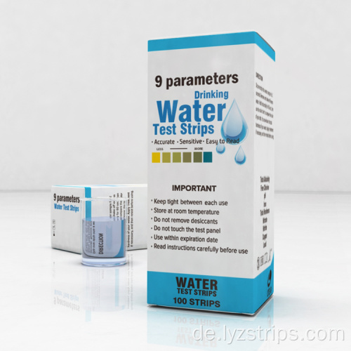 Großhandel trinkwassertestsatz 9 parameter